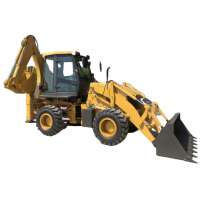 Backhoe front loader back excavator earth moving machine MTS30-25 small backhoe loader