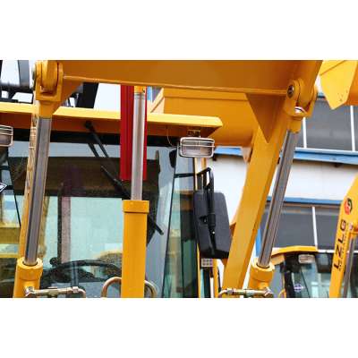 China construction machinery pallet forks oven screw 2 ton power loaders plant front end mini wheel loader with hydraulic loader