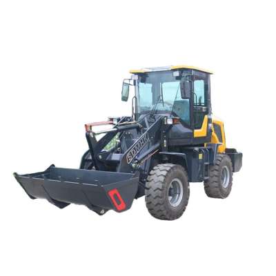 small Hydraulic front wheel loader 0.8-3tons with automatic drive way 4WD SDMHK926 for farms use